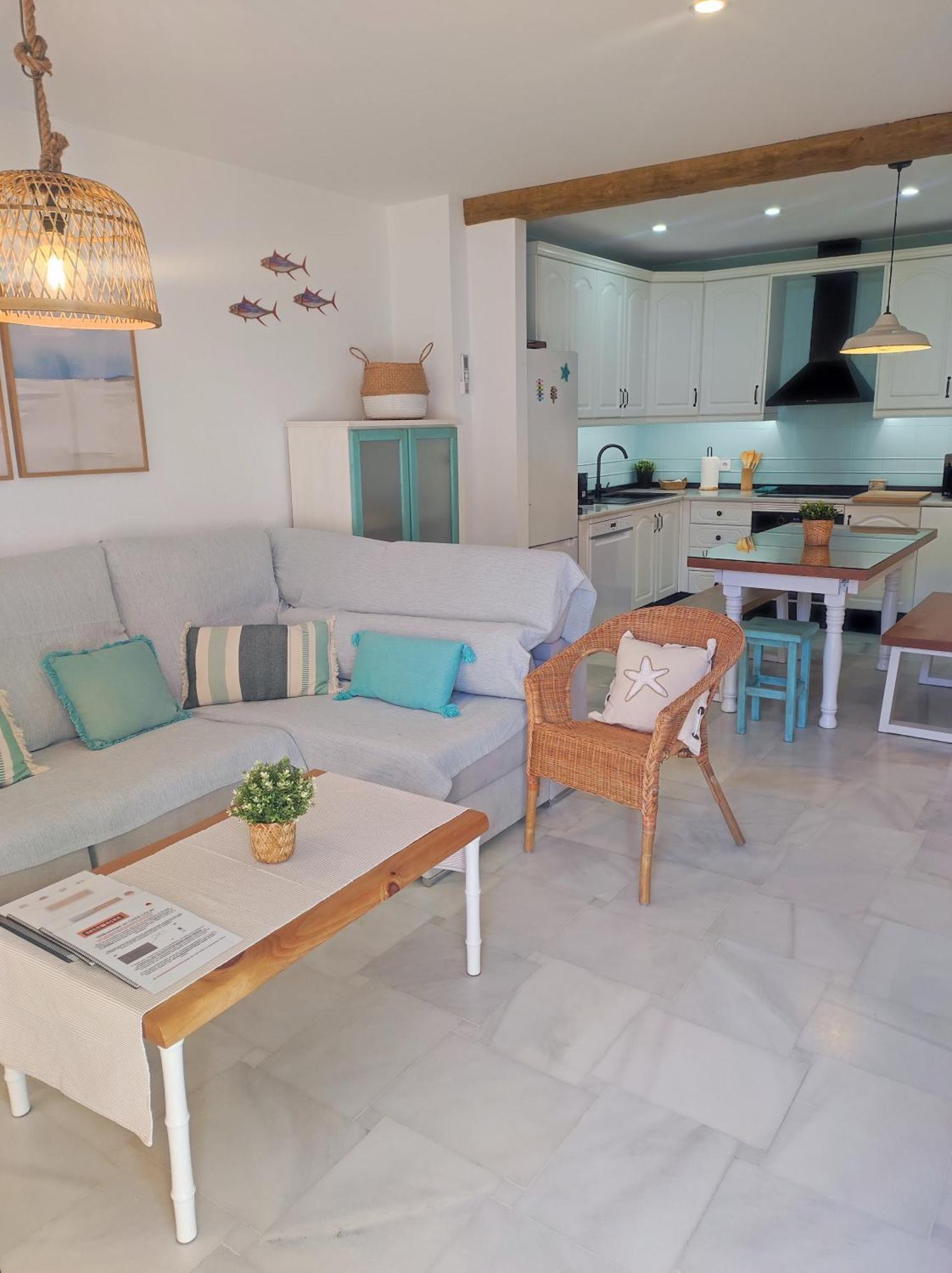 Casa Lola Conil, Azotea Al Mar Y Parking Solo Familias O Parejas Villa Conil De La Frontera Ngoại thất bức ảnh